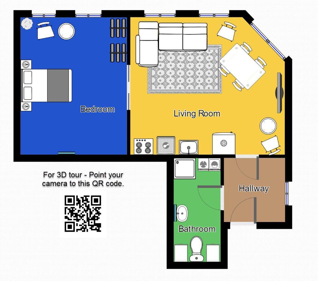 אולבורג Aday - City Central Mansion - 1 Bedroom Apartment With Garden מראה חיצוני תמונה